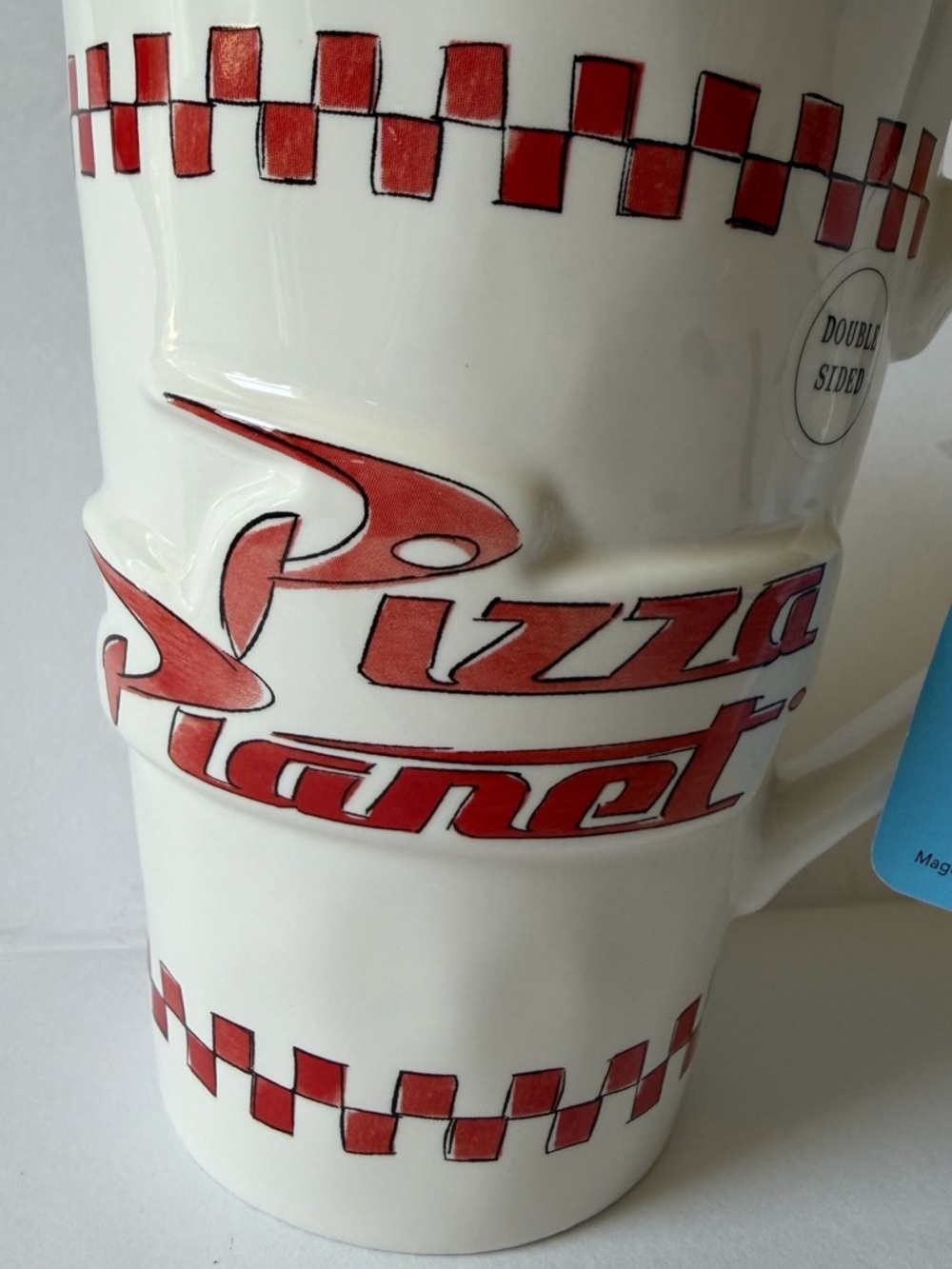 Rae Dunn Disney Pixar Toy Story Pizza Planet "Freshest In The Galaxy" Mug NWT - Picture 15 of 15